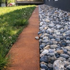 markstål trädgård corten