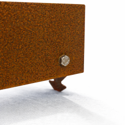 Odlingsram i cortenplåt