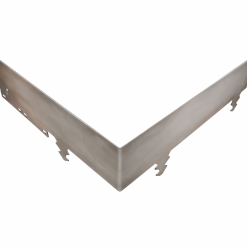 Kantstål hörn corten